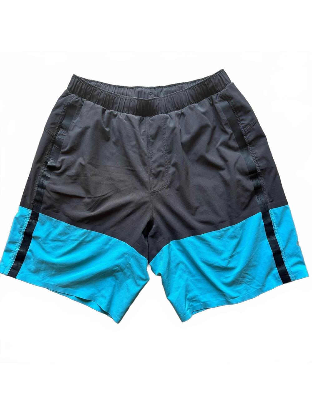 Lululemon Men's "Light As Air" Colorblock Athletic Shorts Size S